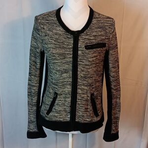 Banana Republic Knit Full Zip Cardigan Sweater